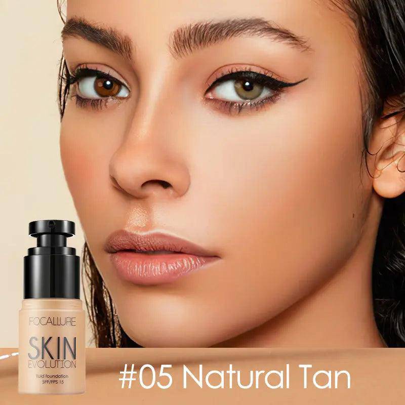 Focallure Matte Liquid Foundation - Full Coverage Waterproof Concealer - Hermony Essentials