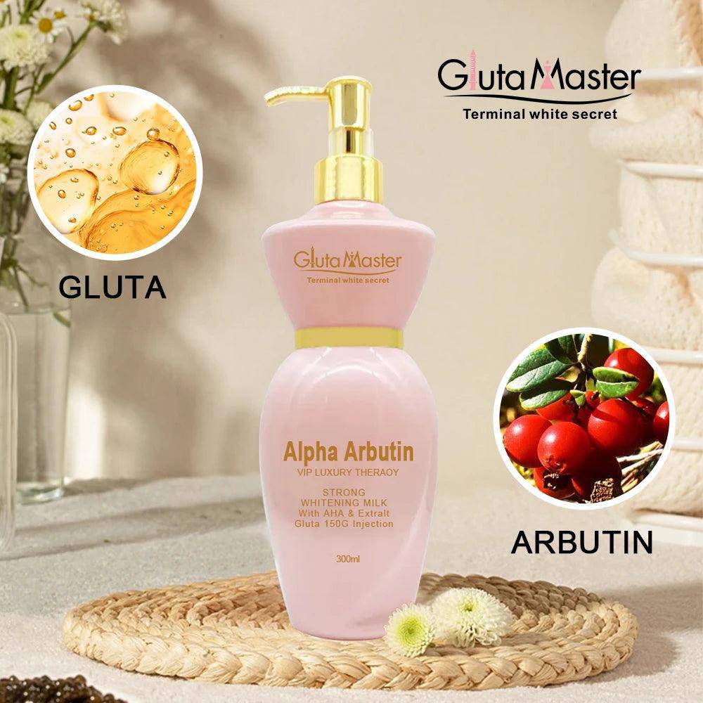 Gluta Master Alpha Arbutin Body Lotion – 300ml Skin Care with Vitamin C - Hermony Essentials