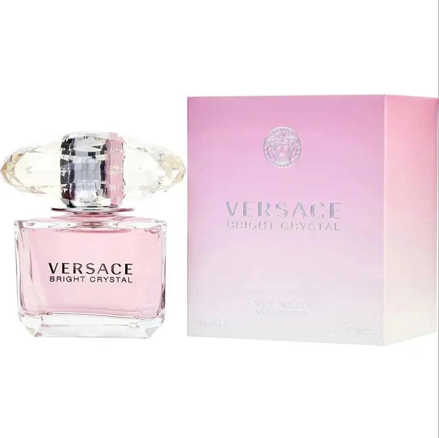 Versace Bright Crystal EDT Spray - Pink Diamonds Crystal Perfume 90ml/200ml - Hermony Essentials