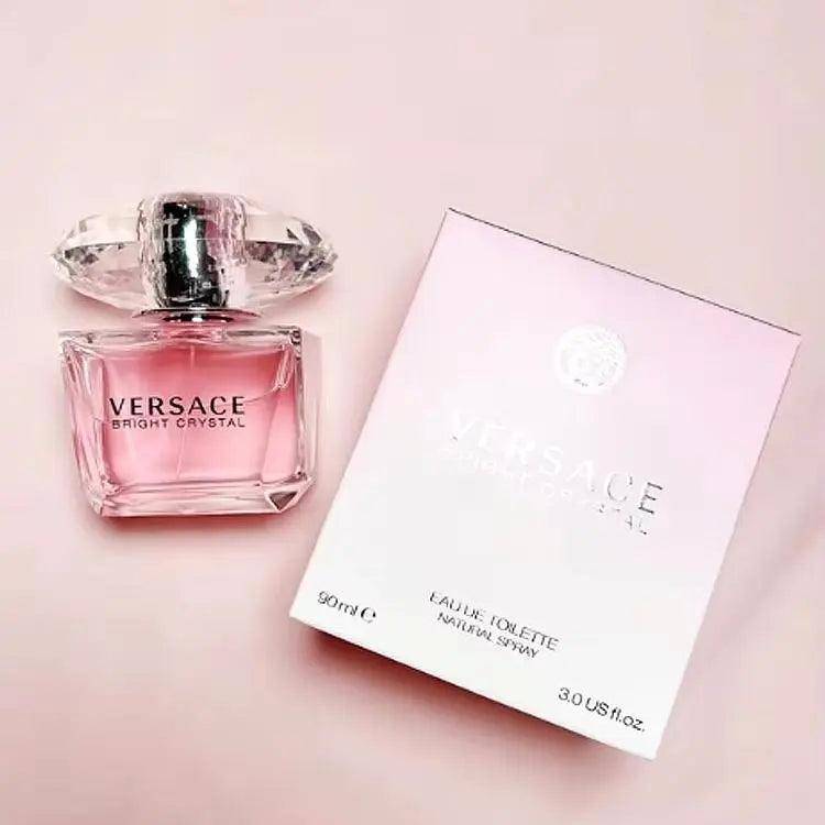 Versace Bright Crystal EDT Spray - Pink Diamonds Crystal Perfume 90ml/200ml - Hermony Essentials