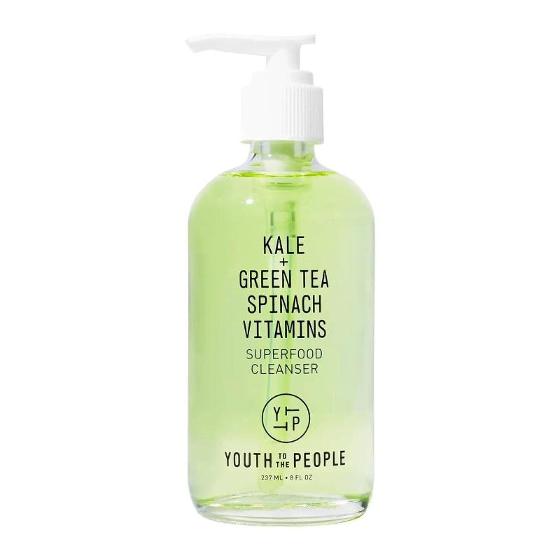 Kale and Green Tea Cleanser, Superfood Facial Cleanser - Hermony Essentials