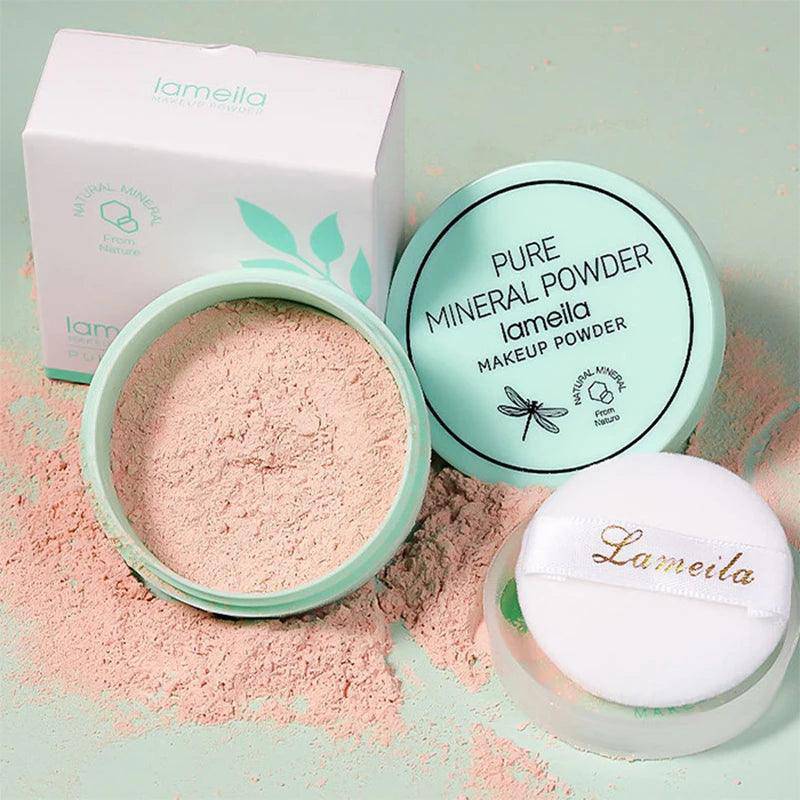 3 color facial loose powder, waterproof oil control honey powder - Hermony Essentials