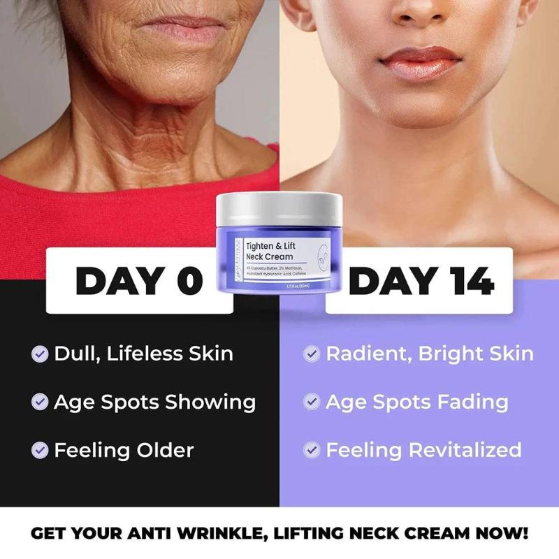 Anti-wrinkle, firming and lifting Neck line Cream, Tighten & Lift Neck Cream by Hermony Essentials - Hermony Essentials