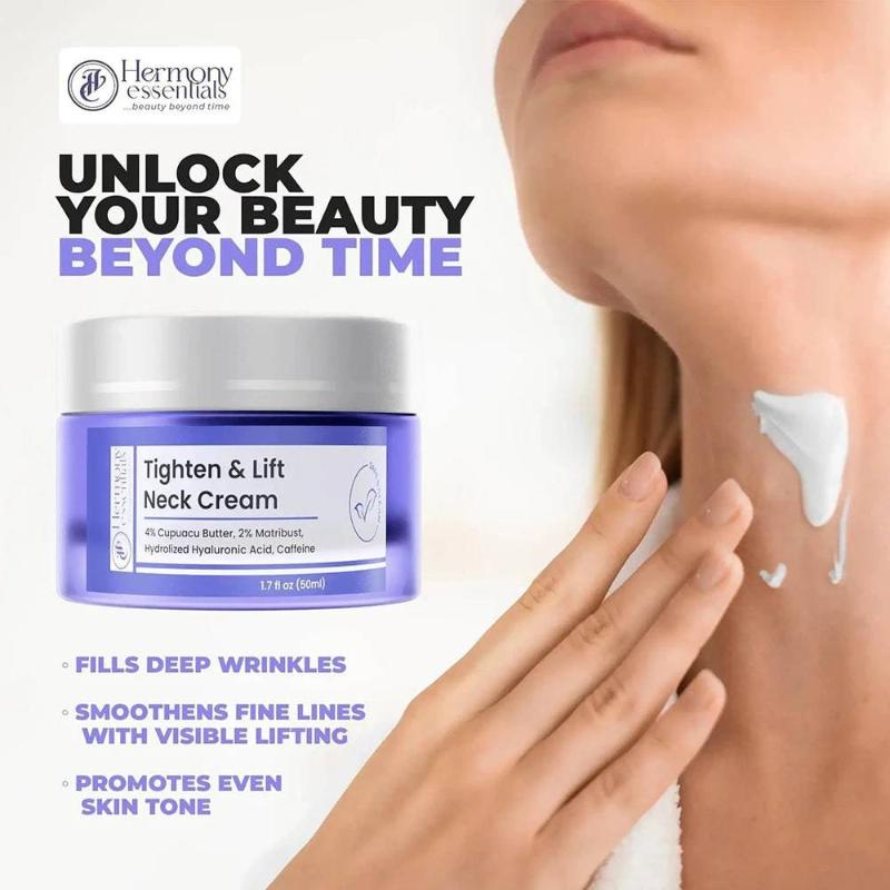 Anti-wrinkle, Tighten & Lift Neck Cream by Hermony Essentials